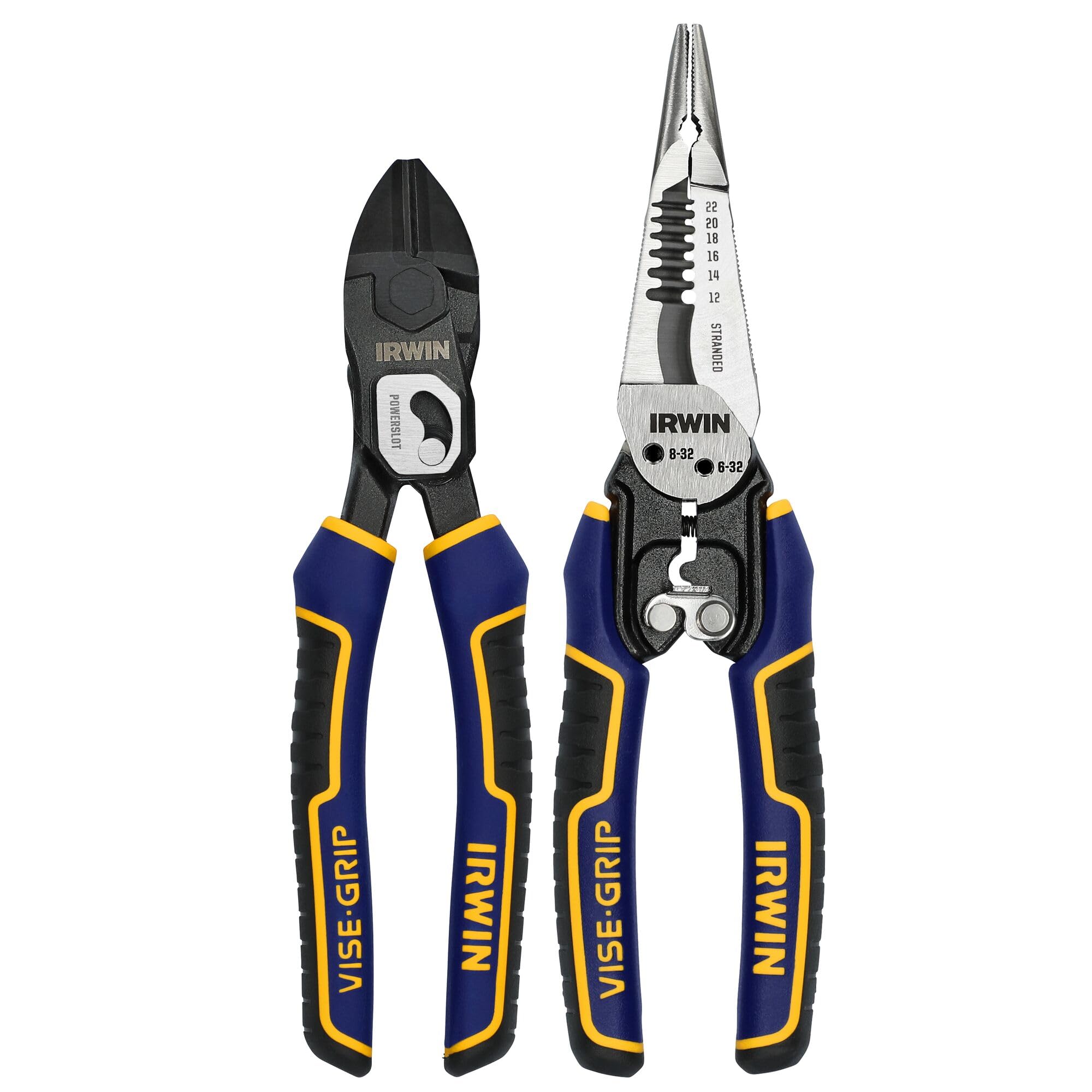 IRWIN POWERSLOT Pliers, High Leverage Lineman's 9.5
