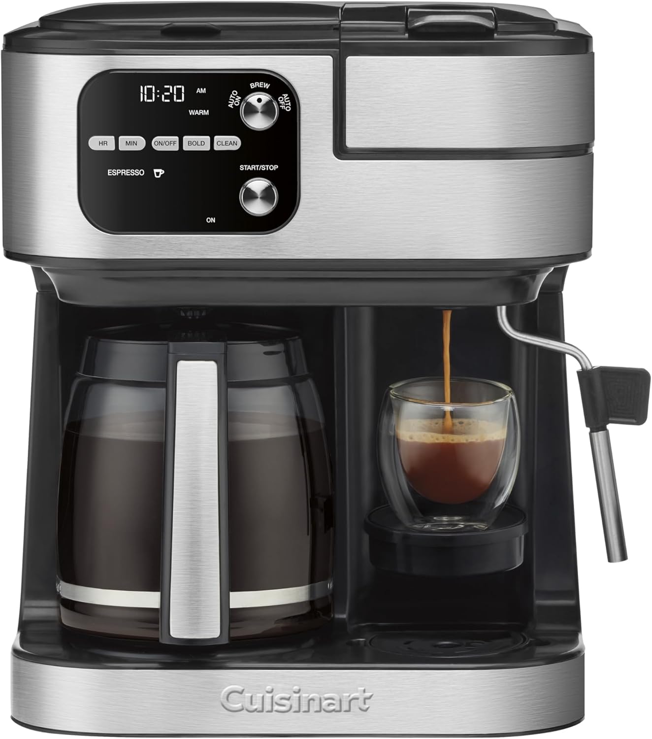 Cuisinart Coffee Center Barista Bar 4-in-1 Coffee Maker, Single-Serve Pods Compatible, Coffeemaker, Three Brewing Sizes