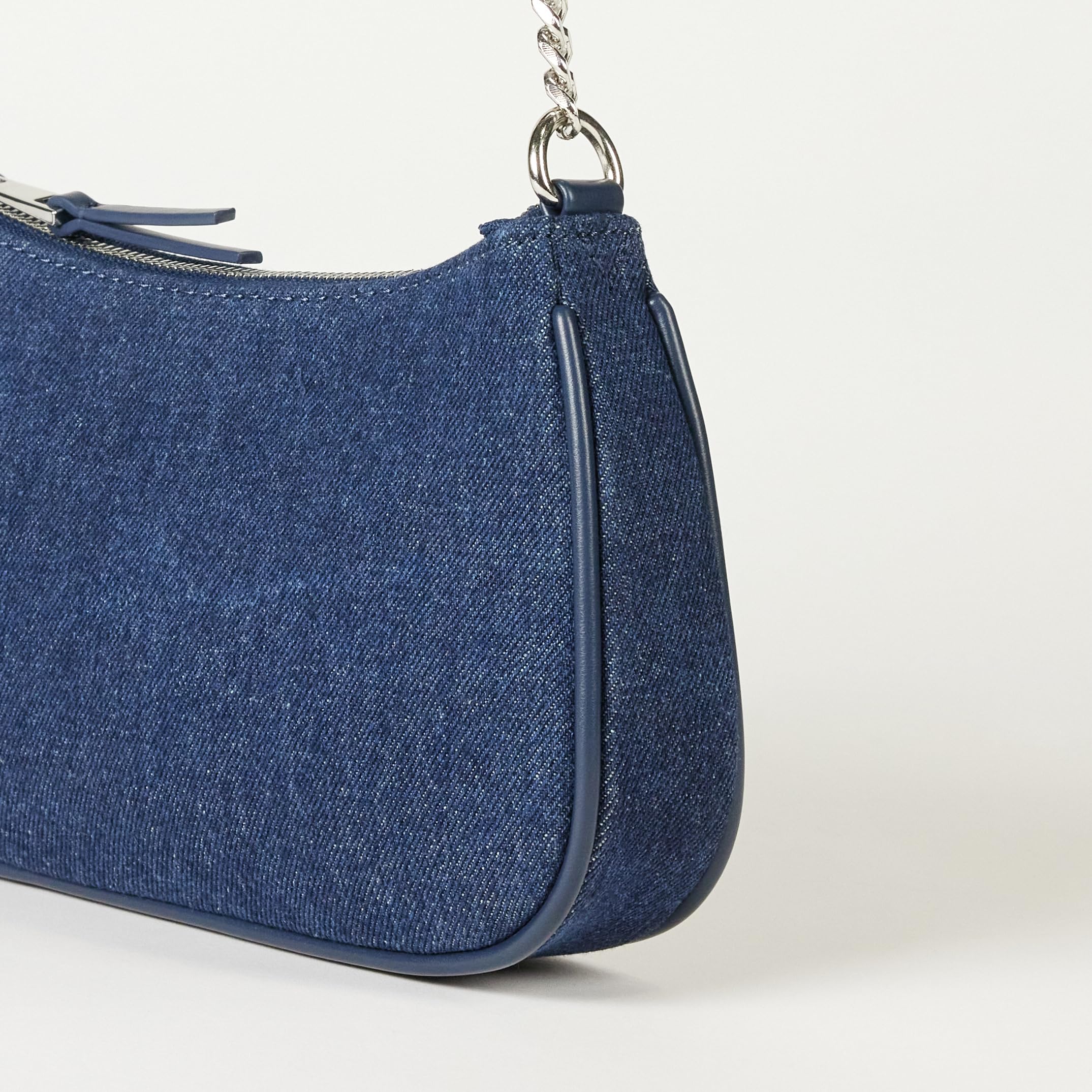 The Drop Women's Melanie Small Shoulder Bag, Denim, One Size