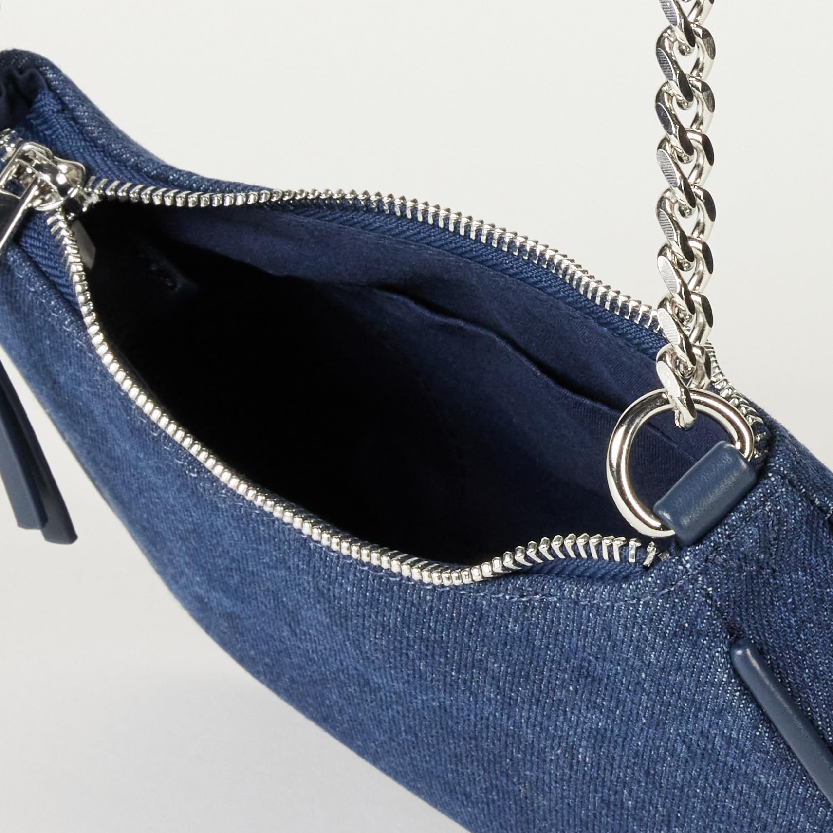 The Drop Women's Melanie Small Shoulder Bag, Denim, One Size