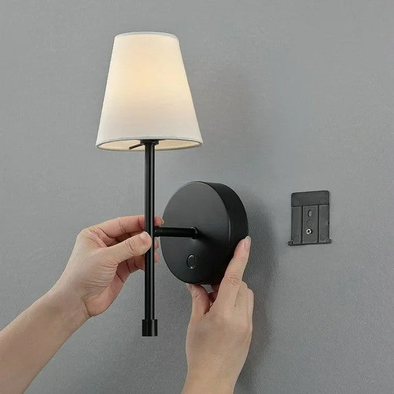 Globe Electric Wireless Rechargeable LED Integrated Wall Sconce 2-pack