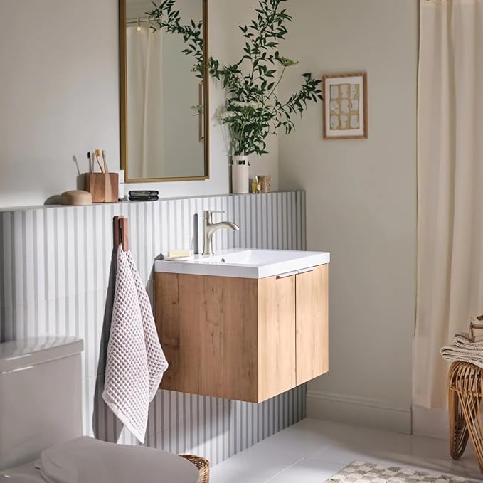 Moen Idris One Handle Bathroom Faucet (Brushed Nickel)
