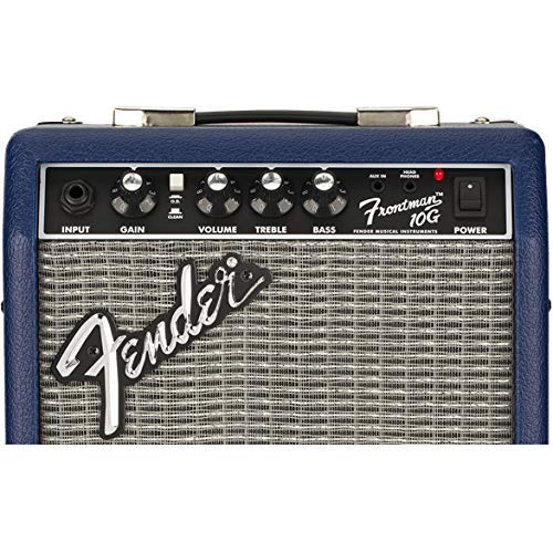 Fender Frontman 10G Electric Guitar Amplifier - Midnight Blue (Renewed)
