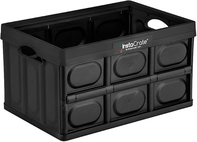 Greenmade InstaCrate Collapsible Storage Bin, 4-pack