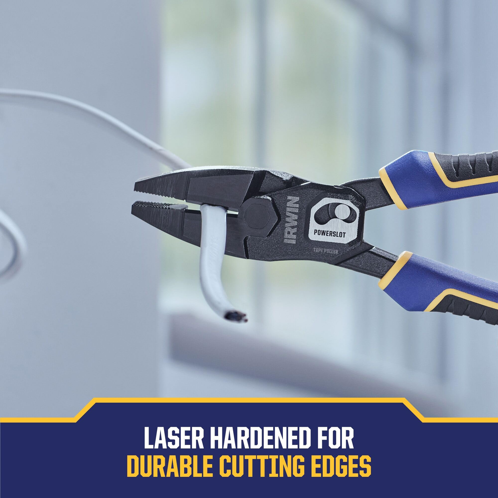 IRWIN POWERSLOT Pliers, High Leverage Lineman's 9.5