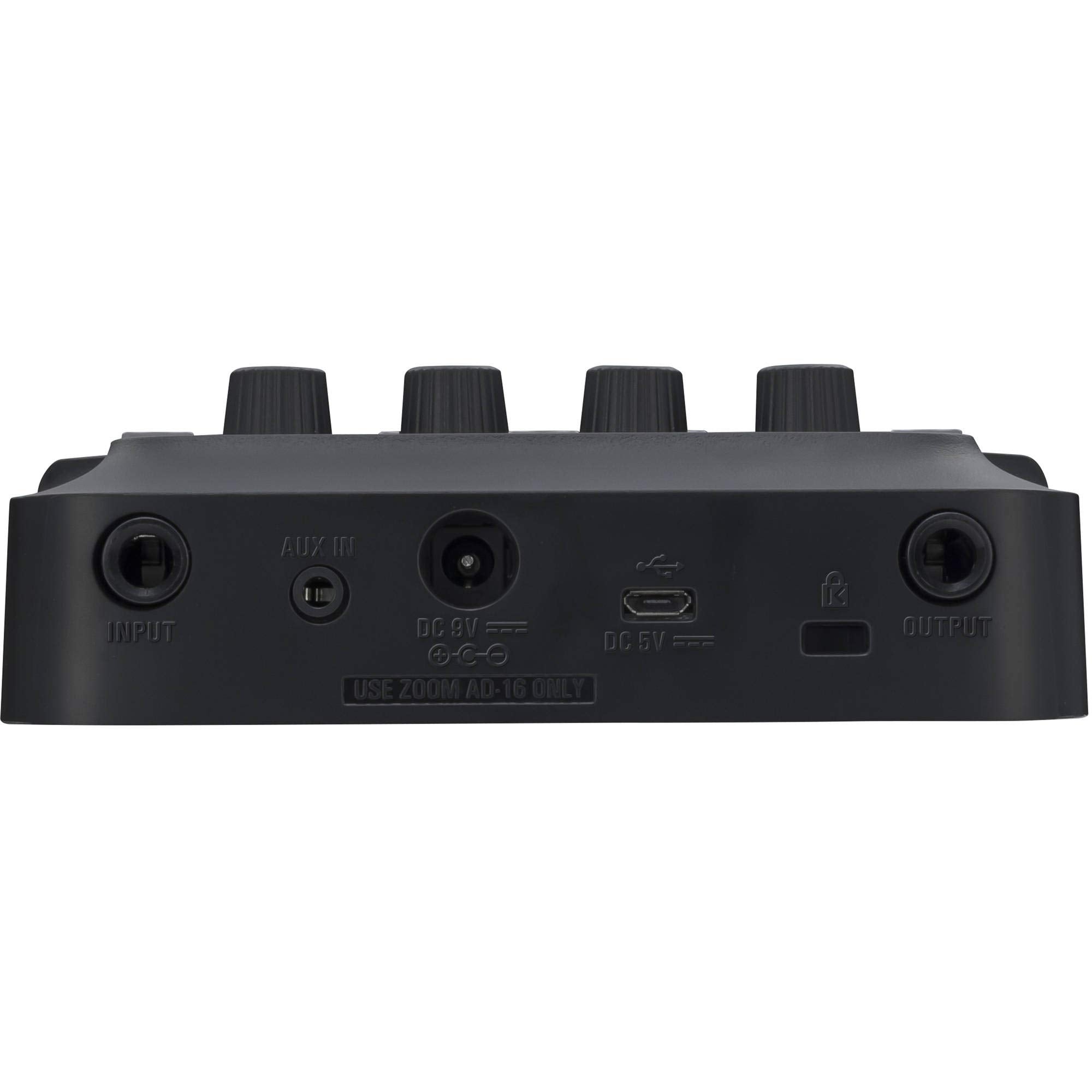 Zoom G1 Four Guitar Multi-Effects Processor + AA Batteries, Cables and Fibertique Microfiber Cleaning Cloth