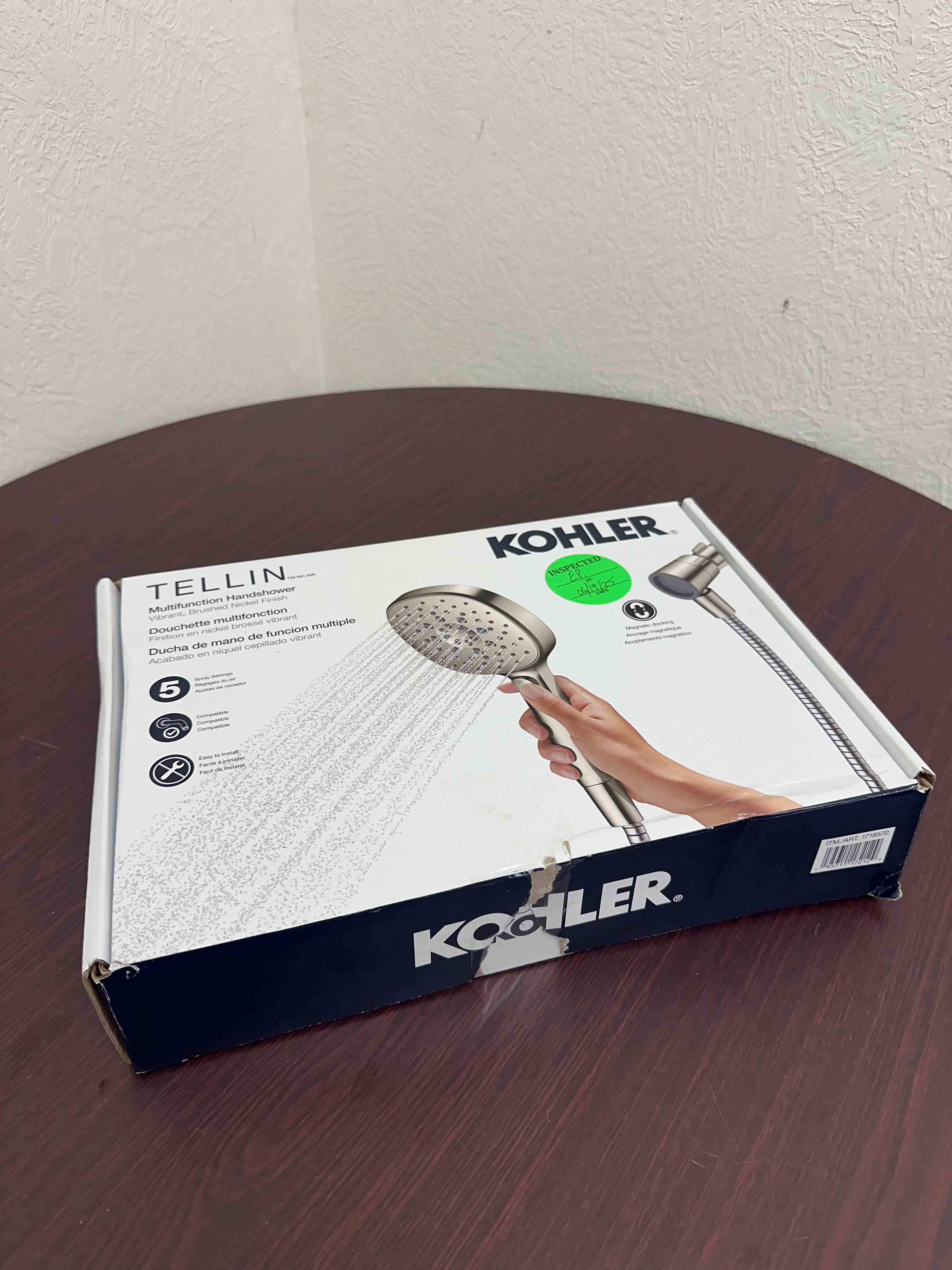 R34308-G-BN Kohler Tellin Multifunction Handshower (Brushed Nickel)