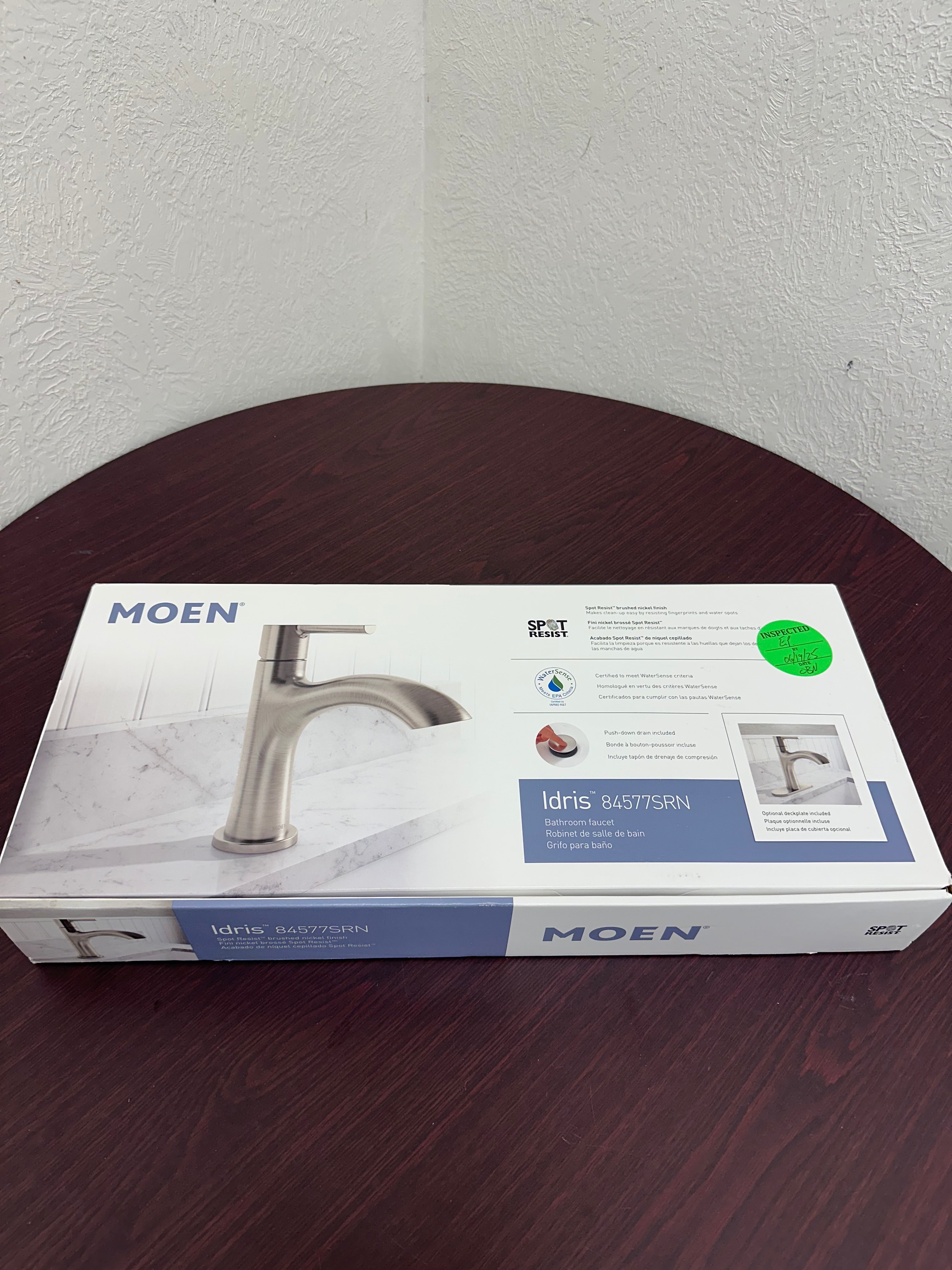 Moen Idris One Handle Bathroom Faucet (Brushed Nickel)