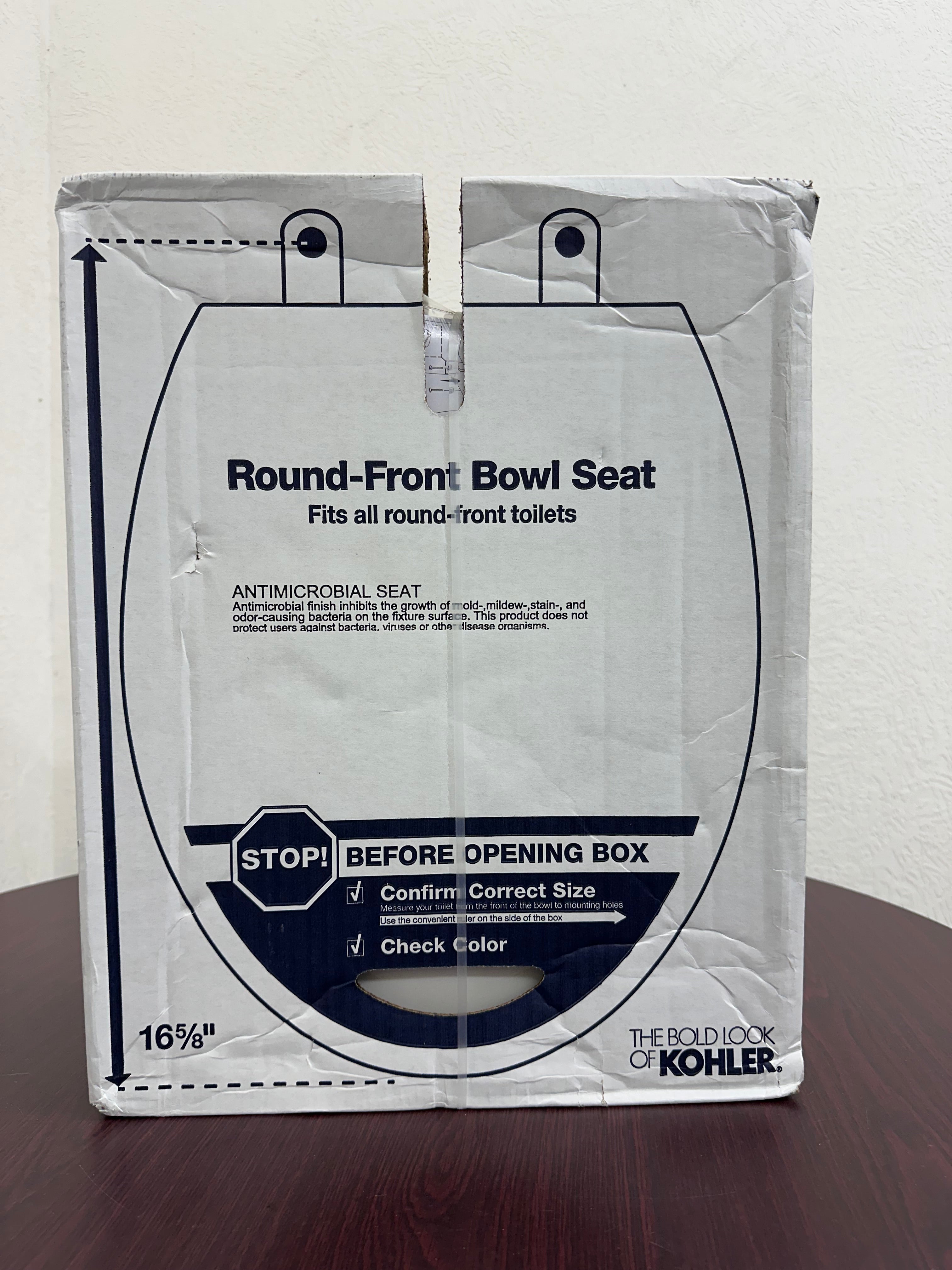 Kohler Layne Quick Release Toilet Seat (Round Front 16 5/8