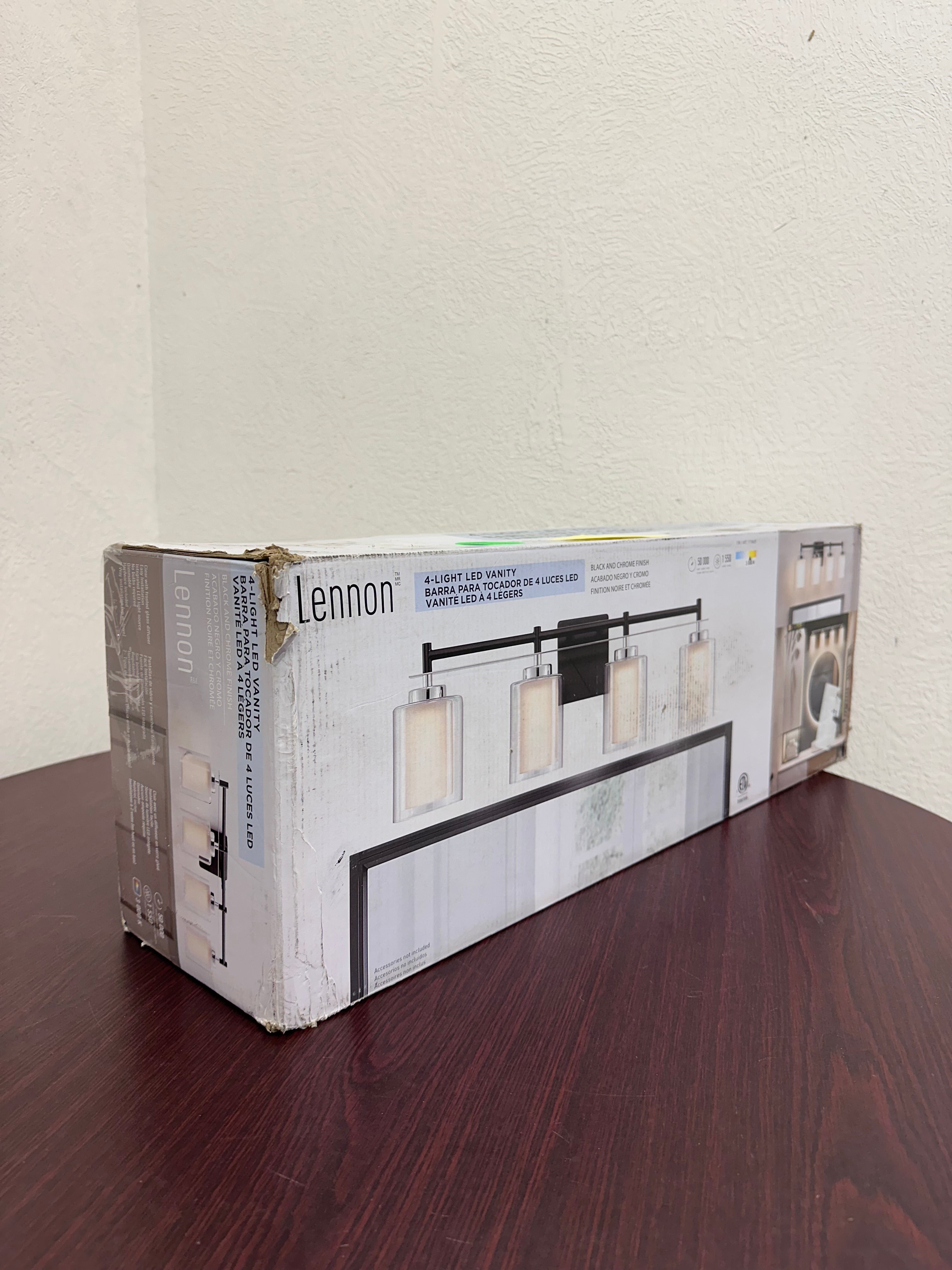 Lennon 4 light LED Vanity