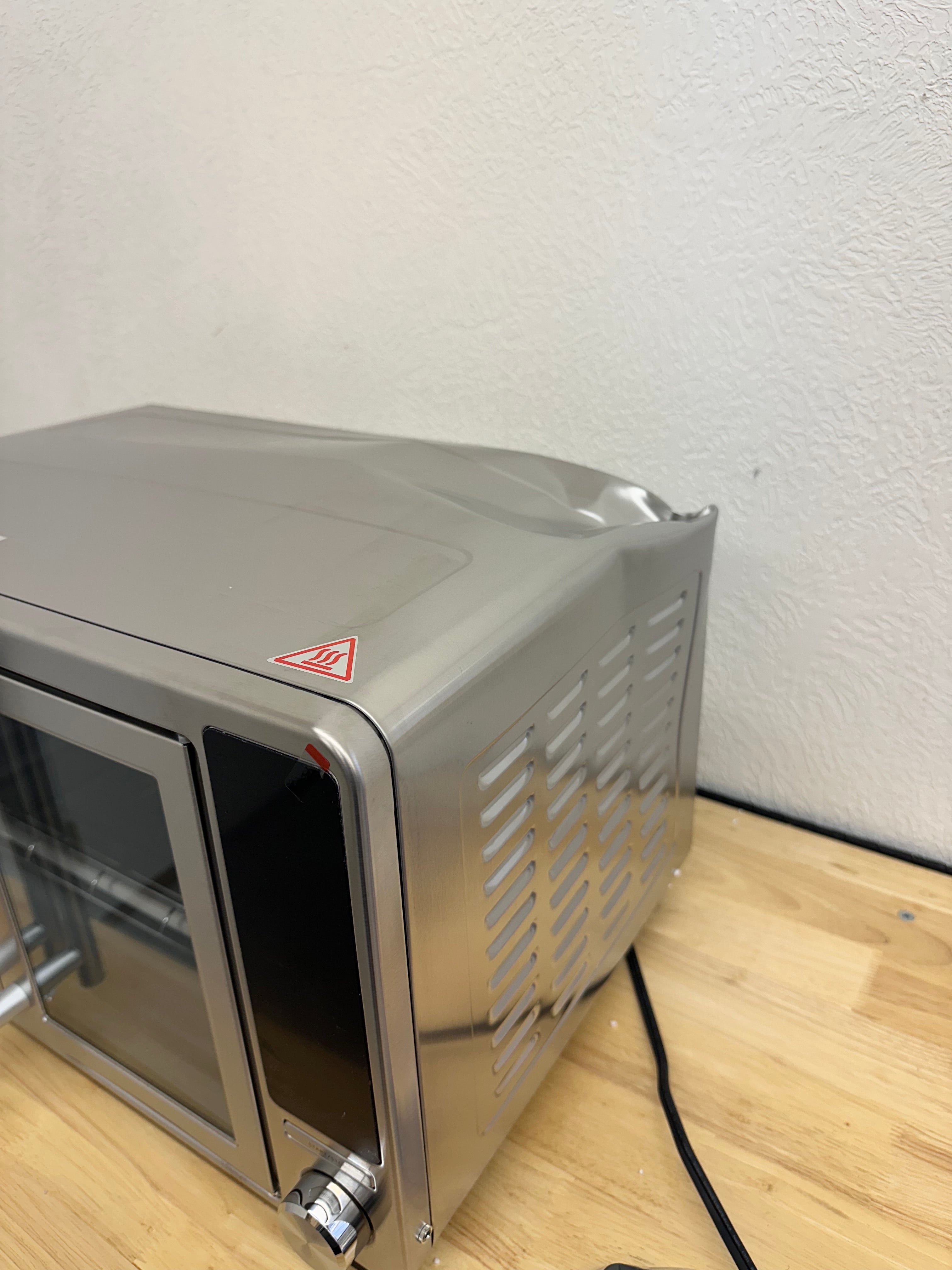 Gourmia XL Digital Countertop Oven with Air Fry, French Door, Stainless