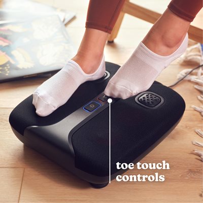 Shiatsu pulse max foot massager with heat